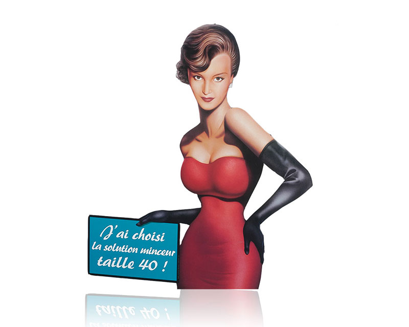 Silouhette Pin up