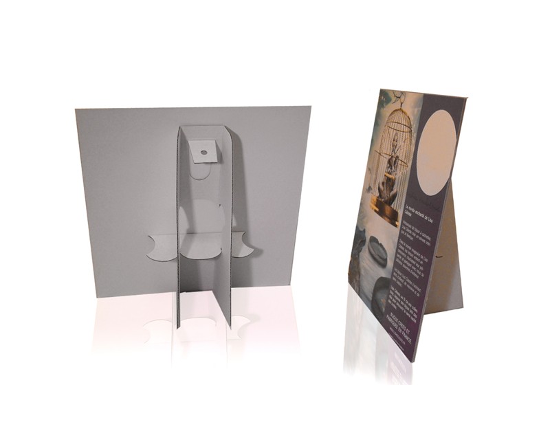 plv chevalet carton a3